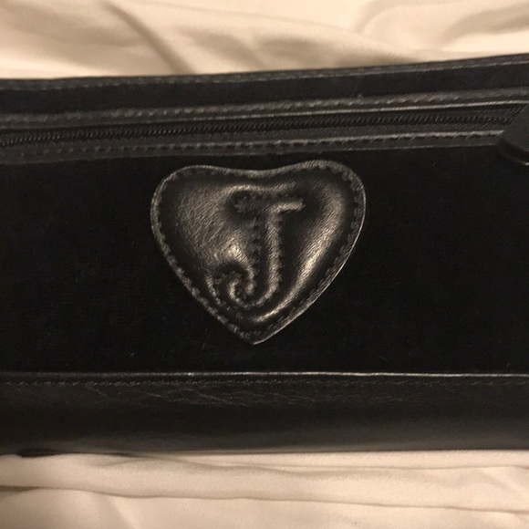 Black Velour Wallet - Picture 5 of 7